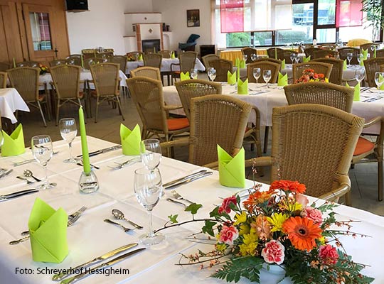 Krimidinner im Landgasthaus Schreyerhof in Hessigheim bei Besigheim