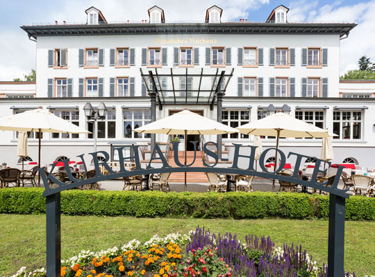 Location des Kriminal Dinner Friedberg mit großer Fensterfront