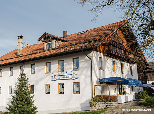 Willkommen in der Gastronomie Zum Wirt Denkzell beim Krimidinner Konzell