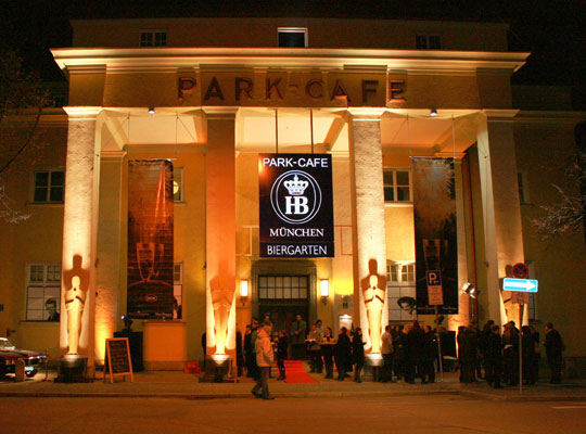 Schönes Ambiente beim Park Cafe München