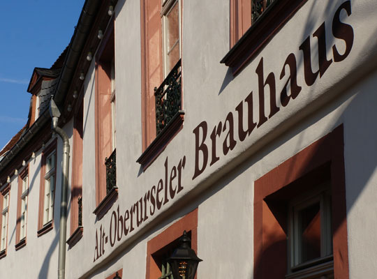 Alt-Oberurseler-Brauhaus von außen, Krimidinner Oberursel