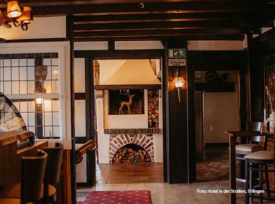 Herzlich Willkommen im Hotel in der Straßen beim Krimidinner Solingen